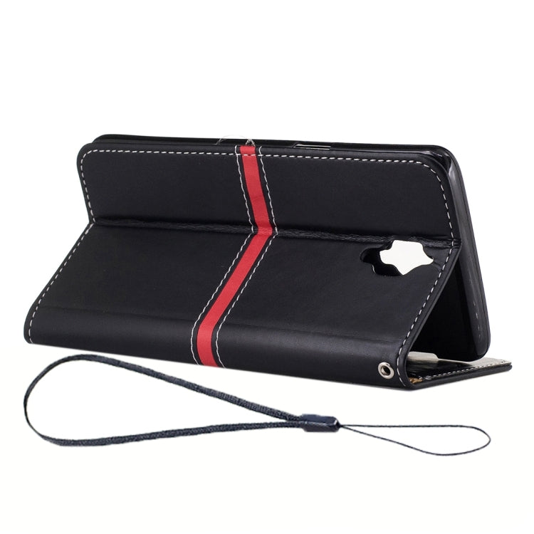 For OnePlus  Three Crazy Horse Texture PU Leather Horizontal Flip Leather Case with Holder & Card Slots & Wallet & Photo Frame & Lanyard