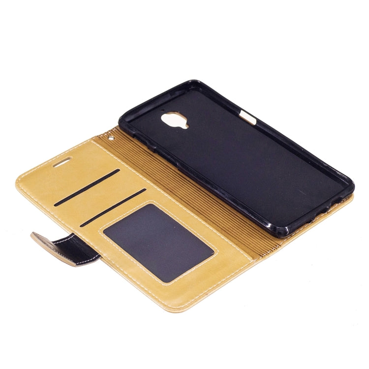 For OnePlus  Three Crazy Horse Texture PU Leather Horizontal Flip Leather Case with Holder & Card Slots & Wallet & Photo Frame & Lanyard