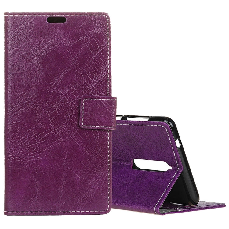 Nokia 8 Retro Crazy Horse Texture Horizontal Flip Leather Case with Holder & Card Slots & Wallet & Photo Frame