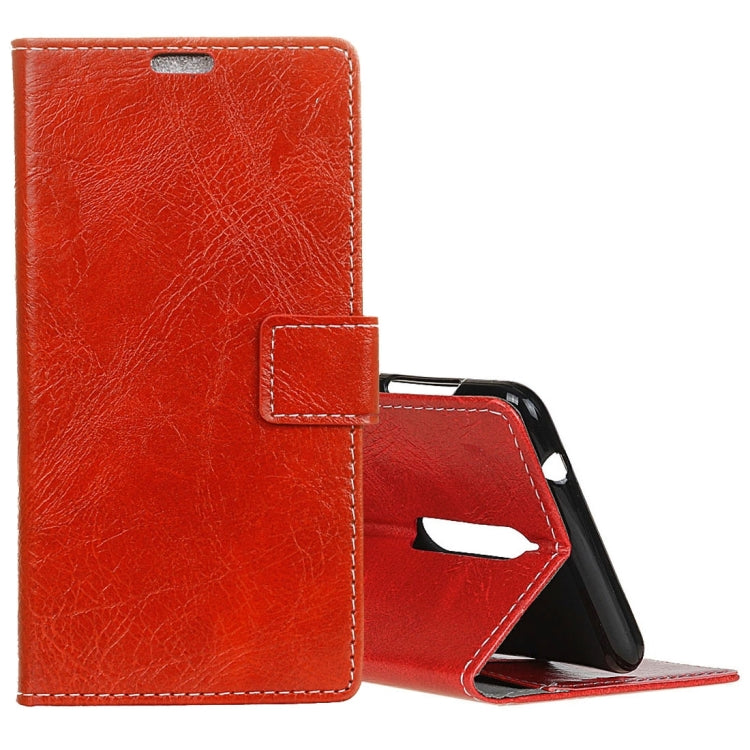 Nokia 8 Retro Crazy Horse Texture Horizontal Flip Leather Case with Holder & Card Slots & Wallet & Photo Frame