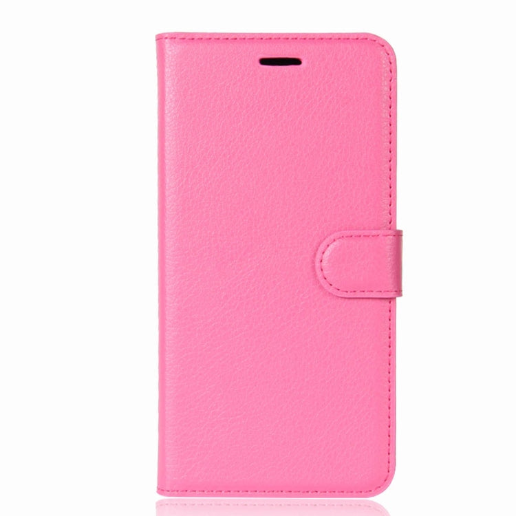 For Blackview P6 Litchi Texture Horizontal Flip Leather Case with Holder & Card Slots & Wallet