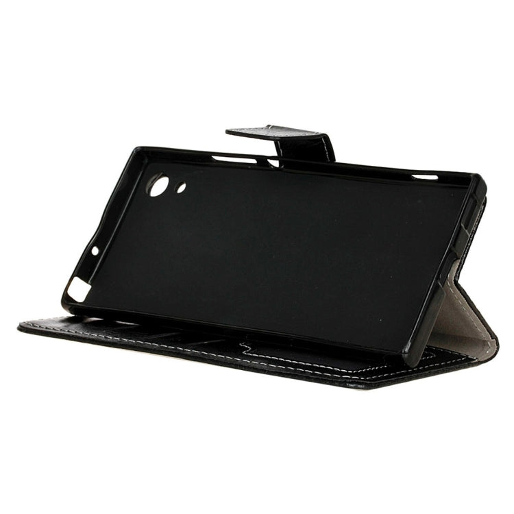For Sony  Xperia XA1 Retro Crazy Horse Texture Horizontal Flip Leather Case with Holder & Card Slots & Wallet & Photo Frame