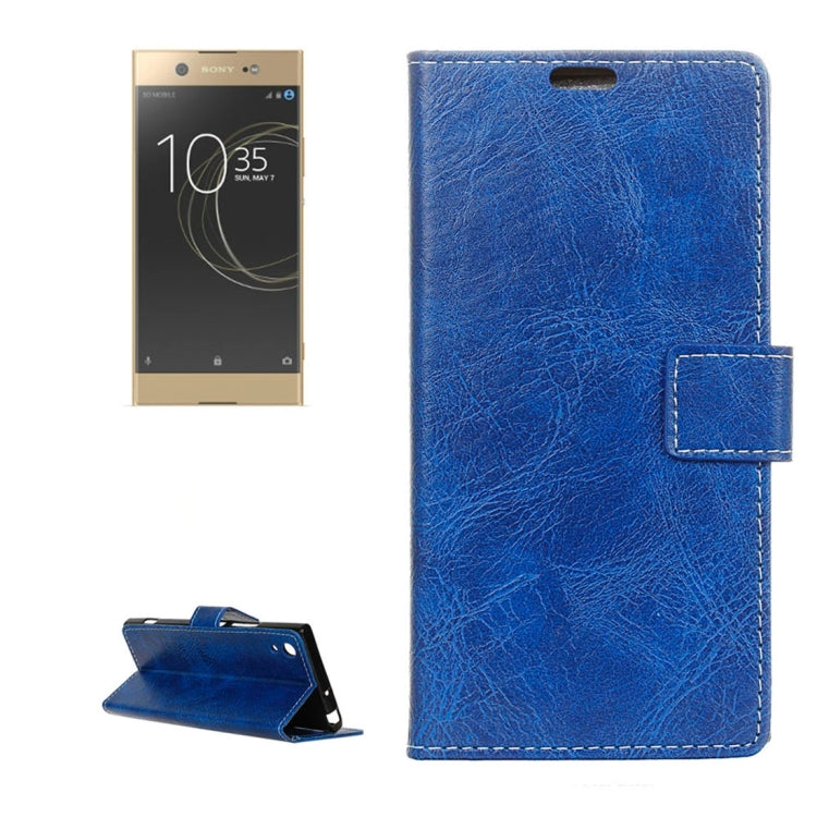 For Sony  Xperia XA1 Retro Crazy Horse Texture Horizontal Flip Leather Case with Holder & Card Slots & Wallet & Photo Frame