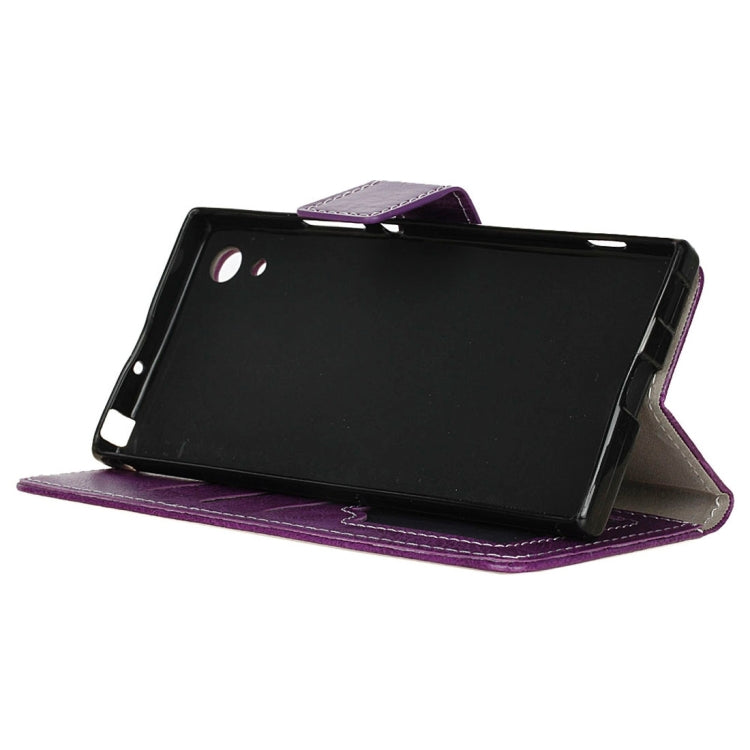 For Sony  Xperia XA1 Retro Crazy Horse Texture Horizontal Flip Leather Case with Holder & Card Slots & Wallet & Photo Frame