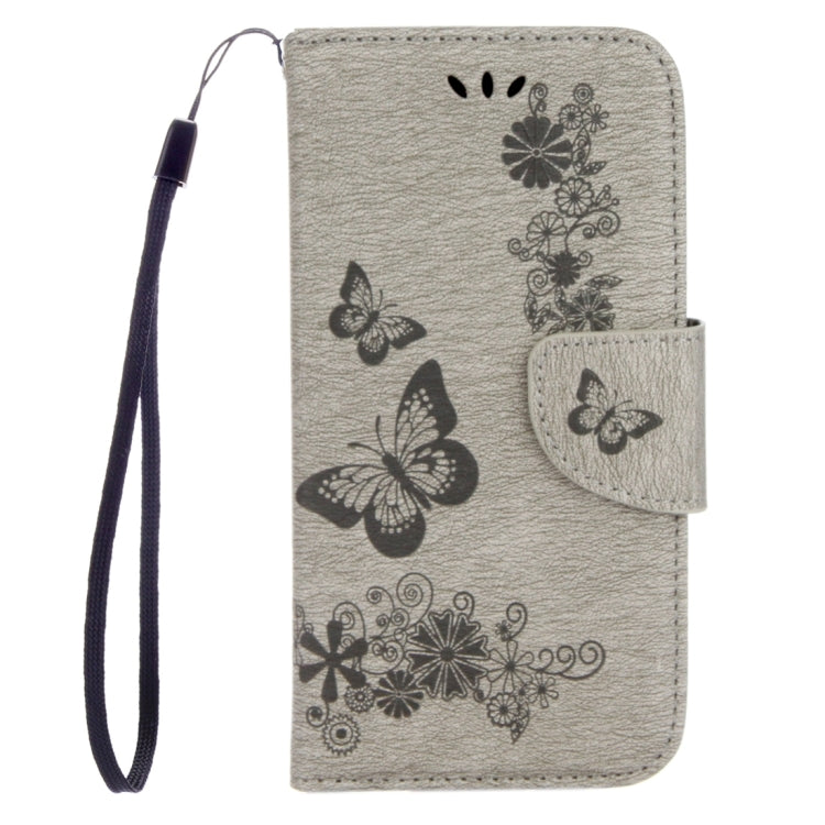 For Huawei P8 Lite (2017) Butterflies Embossing Horizontal Flip Leather Case with Holder & Card Slots & Wallet & Lanyard