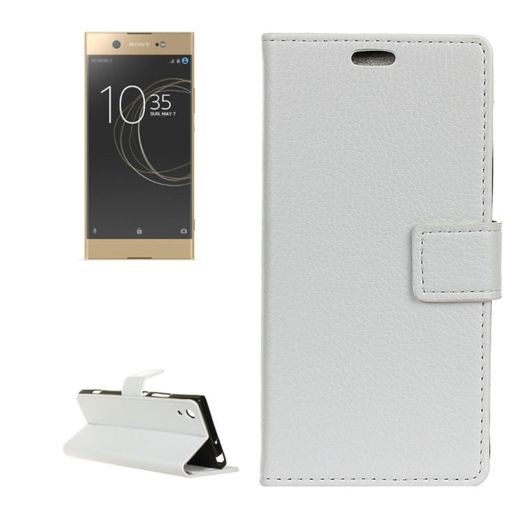 For Sony  Xperia XA1 Litchi Texture Horizontal Flip Leather Case with Holder & Card Slots & Wallet & Photo Frame