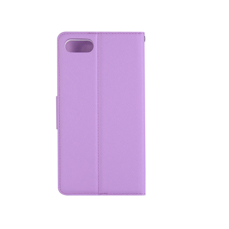 For Asus Zenfone 4 Max ZC554KL Silk Texture Horizontal Flip Leather Case with Holder & Card Slots & Wallet & Photo Frame(Purple)