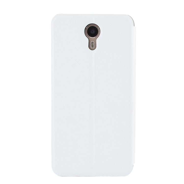 Ulefone for Power II Spring Texture Horizontal Flip Leather Case with Holder (White)