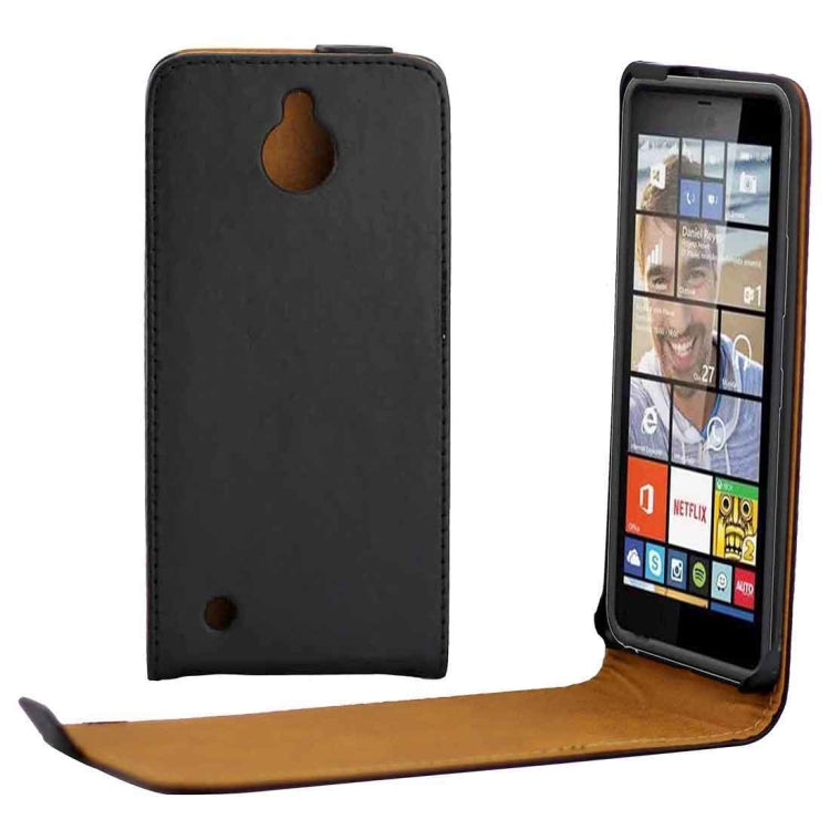 For Microsoft Lumia 850 Vertical Flip Leather Case Waist Bag with Magnetic Buckle(Black)