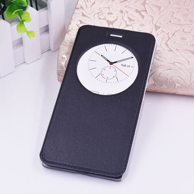 For Asus Zenfone 4 Max ZC554KL PU + PC Horizontal Flip Leather Case with Call Display ID + Holder