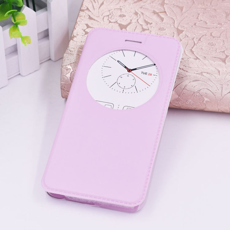 For Asus ZenFone 4 Selfie Pro ZD552KL PU + PC Horizontal Flip Leather Case with Call Display ID + Holder