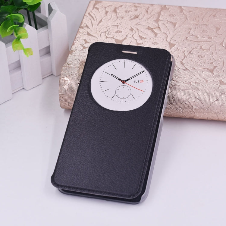 For Asus ZenFone 4V V520KL PU + PC Horizontal Flip Leather Case with Call Display ID + Holder