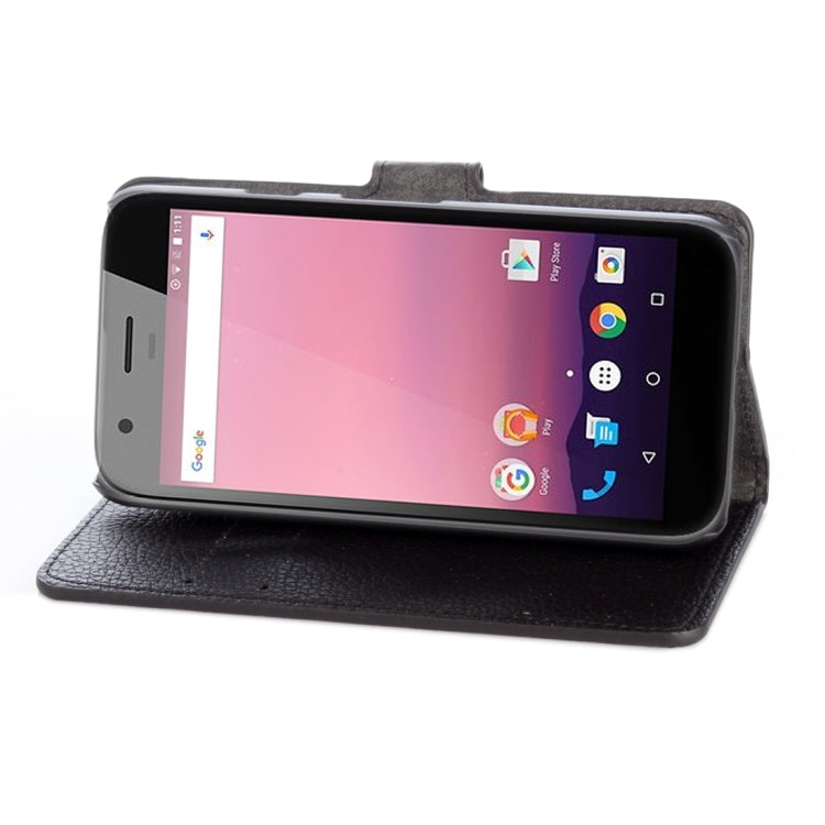 For Google Pixel XL Litchi Texture Horizontal Flip Leather Case with Holder & Card Slots & Wallet