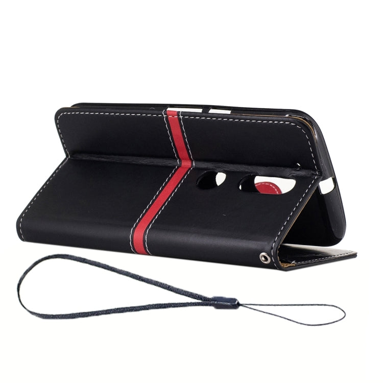 For Motorola Moto G4 Crazy Horse Texture PU Leather Horizontal Flip Leather Case with Holder & Card Slots & Wallet & Photo Frame & Lanyard