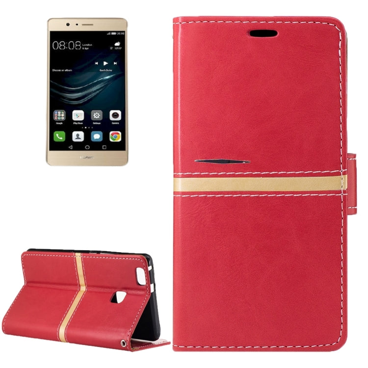 For Huawei  P9 Lite Crazy Horse Texture PU Leather Horizontal Flip Leather Case with Holder & Card Slots & Wallet & Photo Frame & Lanyard