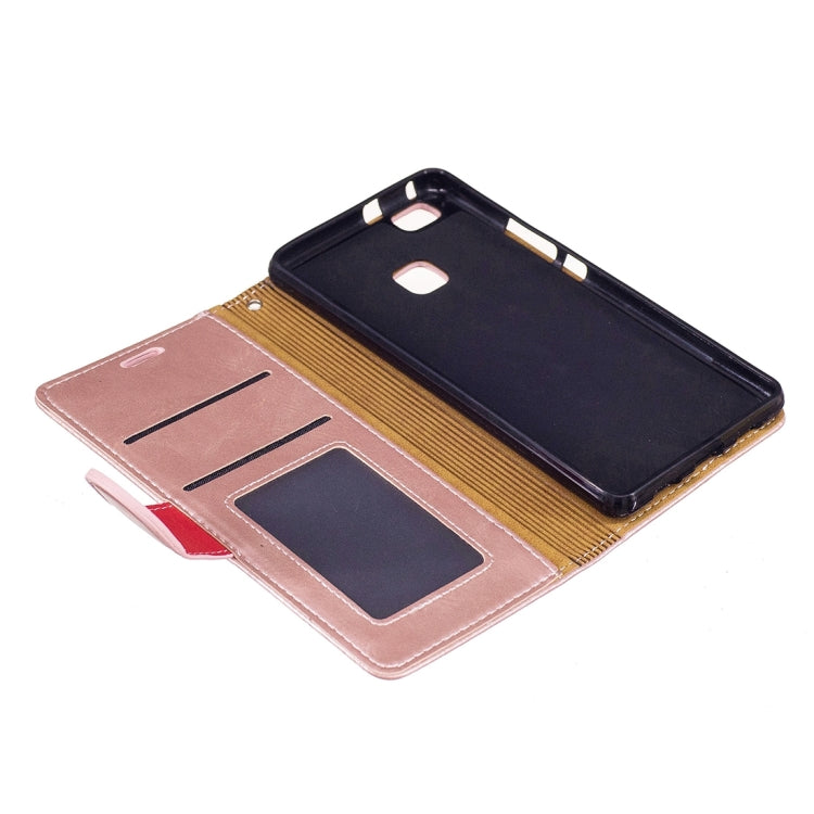 For Huawei  P9 Lite Crazy Horse Texture PU Leather Horizontal Flip Leather Case with Holder & Card Slots & Wallet & Photo Frame & Lanyard