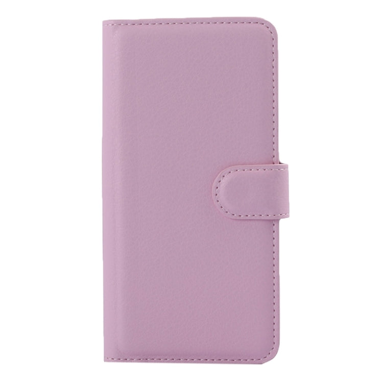 For HTC Desire 650 Litchi Texture Horizontal Flip Leather Case with Holder & Card Slots & Wallet