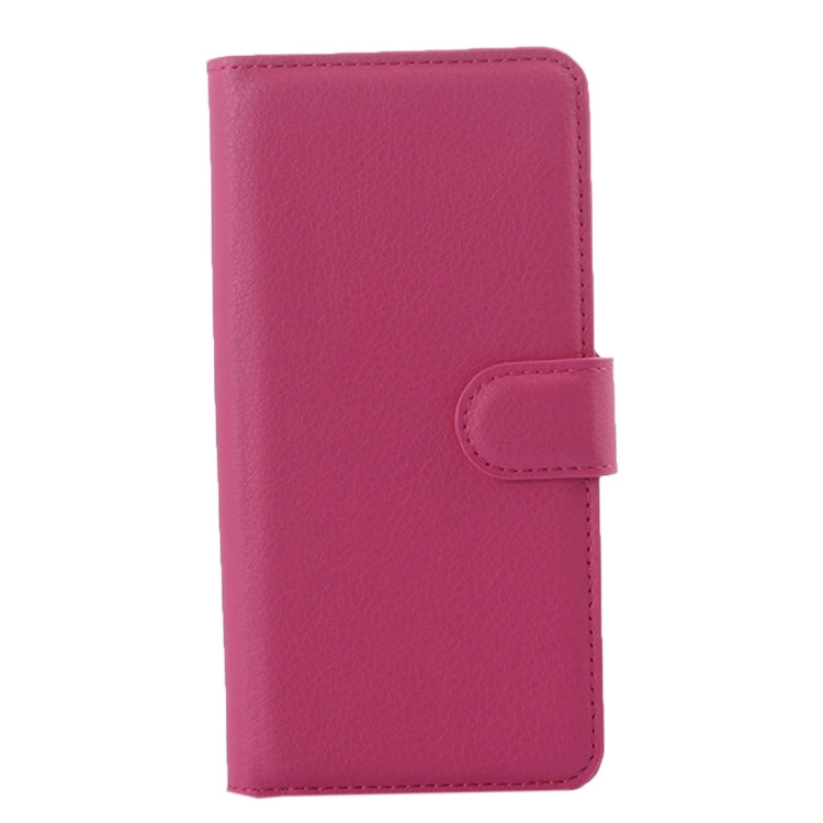 For HTC Desire 650 Litchi Texture Horizontal Flip Leather Case with Holder & Card Slots & Wallet