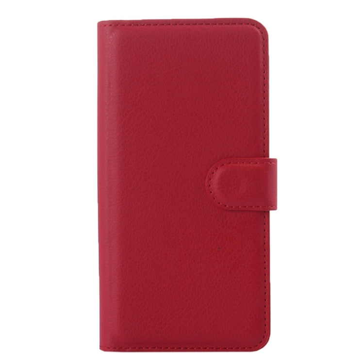 For HTC Desire 650 Litchi Texture Horizontal Flip Leather Case with Holder & Card Slots & Wallet