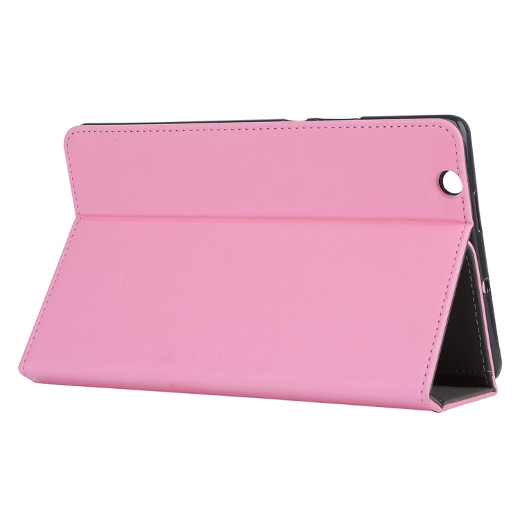 For Huawei  MediaPad M3 8.4 inch Cowhide Texture Horizontal Flip Leather Case with Holder & Card Slot & Wallet & Hand Strap & Sleep / Wake-up Function