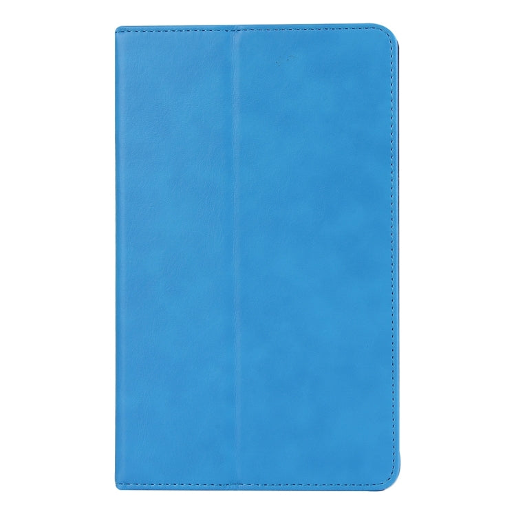 For Huawei  MediaPad M3 8.4 inch Cowhide Texture Horizontal Flip Leather Case with Holder & Card Slot & Wallet & Hand Strap & Sleep / Wake-up Function