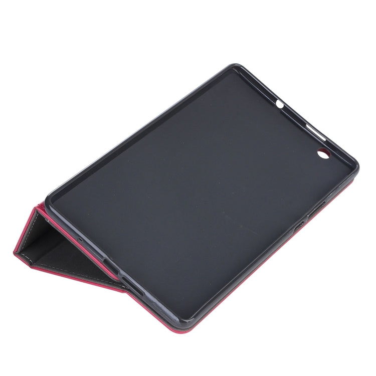 For Huawei  MediaPad M3 8.4 inch Cowhide Texture Horizontal Flip Leather Case with Holder & Card Slot & Wallet & Hand Strap & Sleep / Wake-up Function