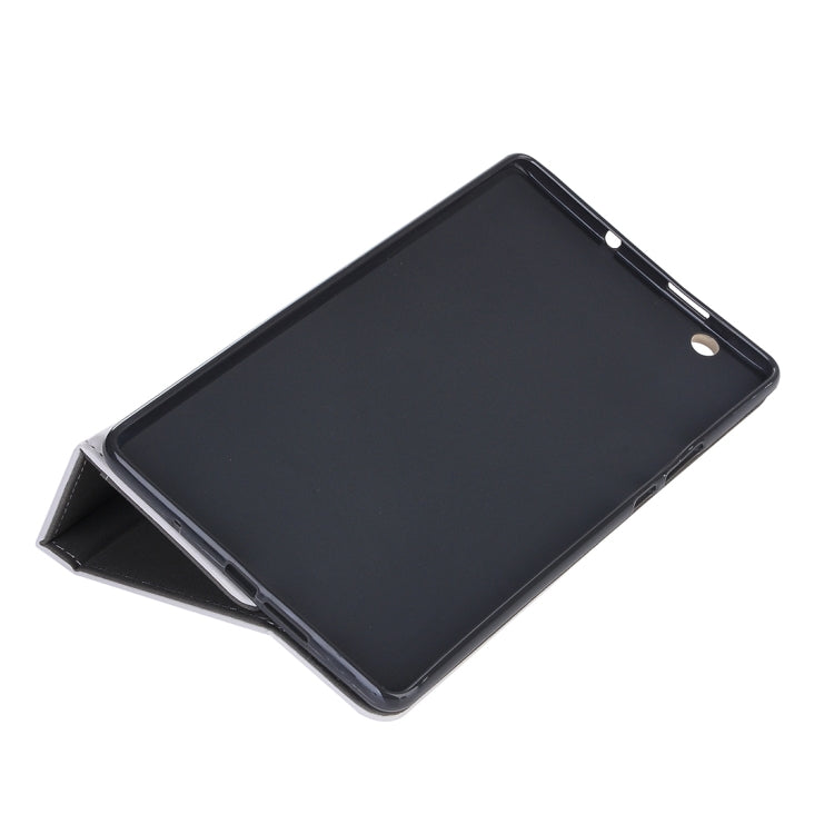 For Huawei  MediaPad M3 8.4 inch Cowhide Texture Horizontal Flip Leather Case with Holder & Card Slot & Wallet & Hand Strap & Sleep / Wake-up Function