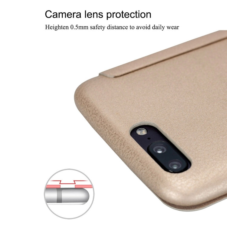 Lenuo for OnePlus 5 PU+PC Litchi Texture Horizontal Flip Leather Case with Card Slots