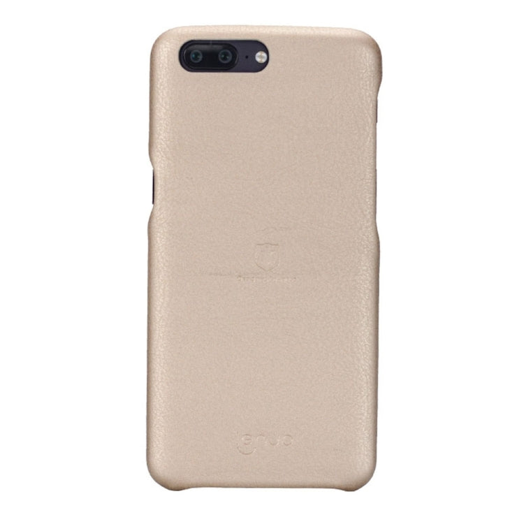 Lenuo for OnePlus 5 Litchi Texture PU + PC Paste Skin Protective Case