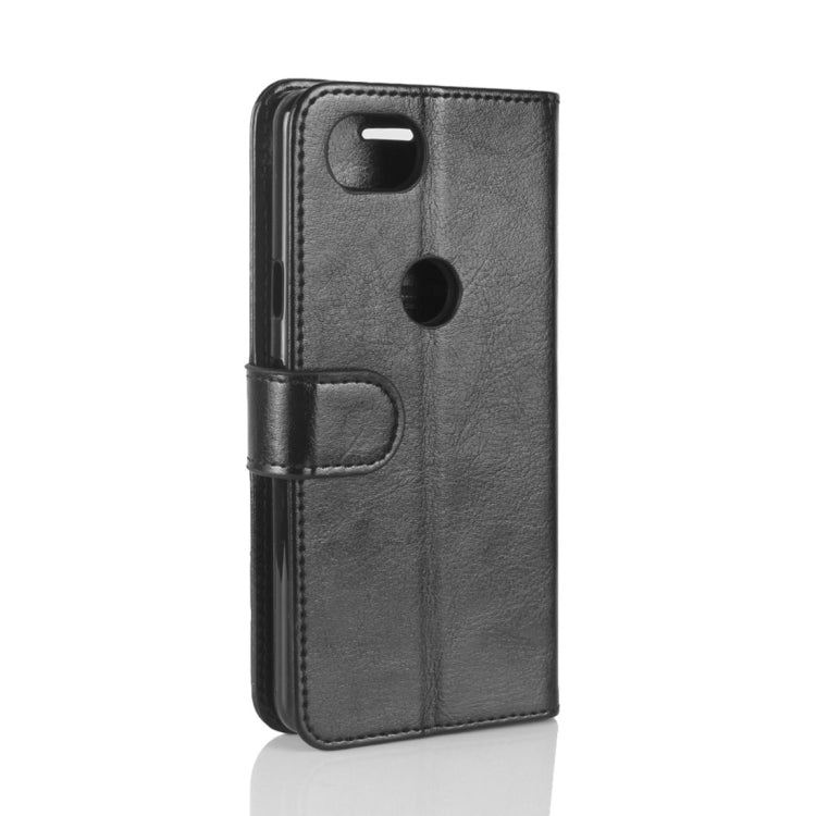 For Google Pixel 2 Crazy Horse Texture Horizontal Flip Leather Case with Holder & Card Slots & Wallet & Photo Frame