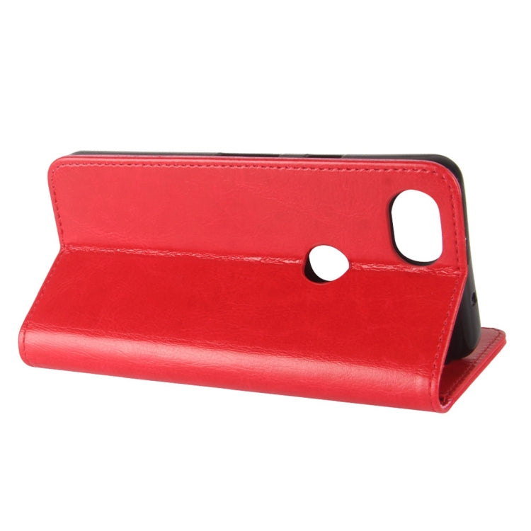 For Google Pixel 2 Crazy Horse Texture Horizontal Flip Leather Case with Holder & Card Slots & Wallet & Photo Frame