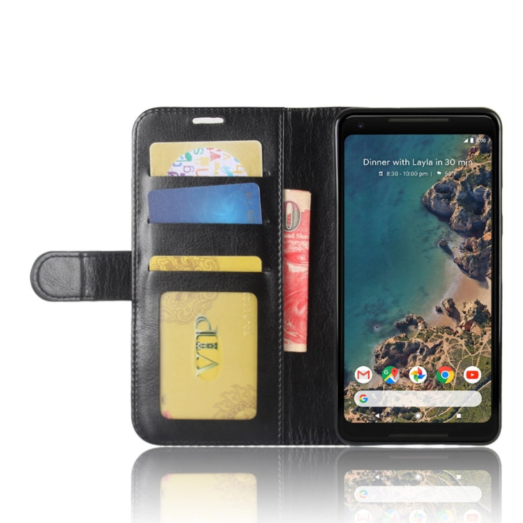 For Google Pixel 2 XL Crazy Horse Texture Horizontal Flip Leather Case with Holder & Card Slots & Wallet & Photo Frame