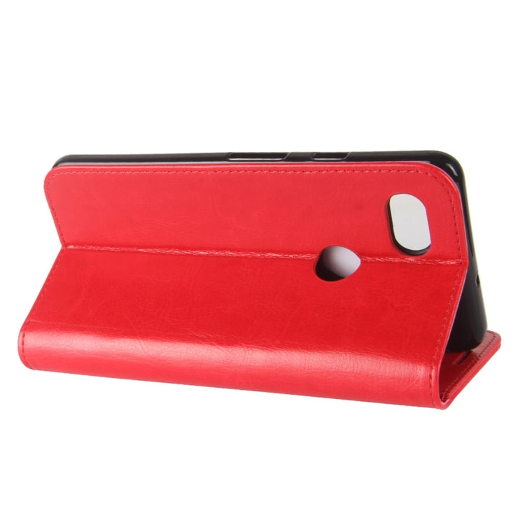 For Google Pixel 2 XL Crazy Horse Texture Horizontal Flip Leather Case with Holder & Card Slots & Wallet & Photo Frame