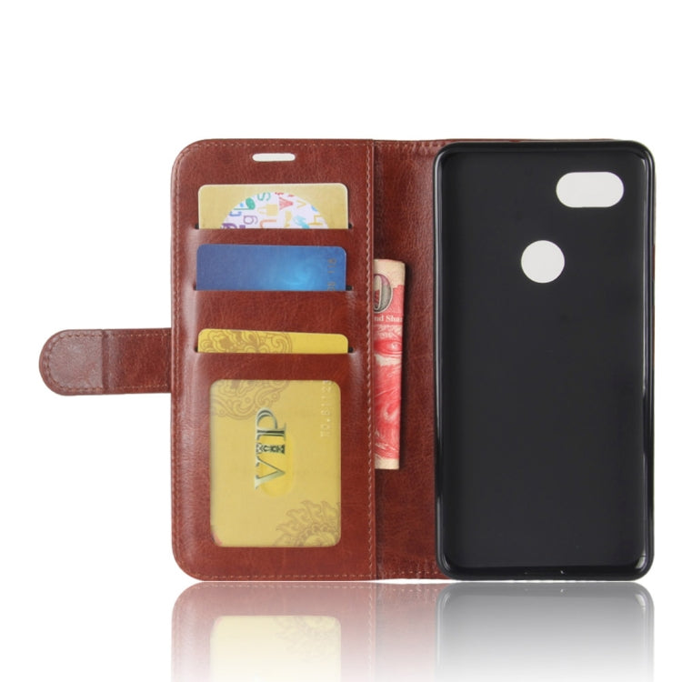 For Google Pixel 2 XL Crazy Horse Texture Horizontal Flip Leather Case with Holder & Card Slots & Wallet & Photo Frame