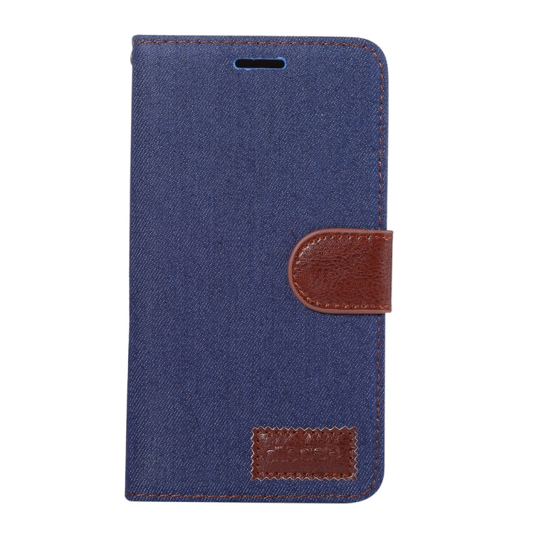 Dibase for  Huawei Mate 10 Denim Texture Horizontal Flip Leather Case with Holder & Card Slots