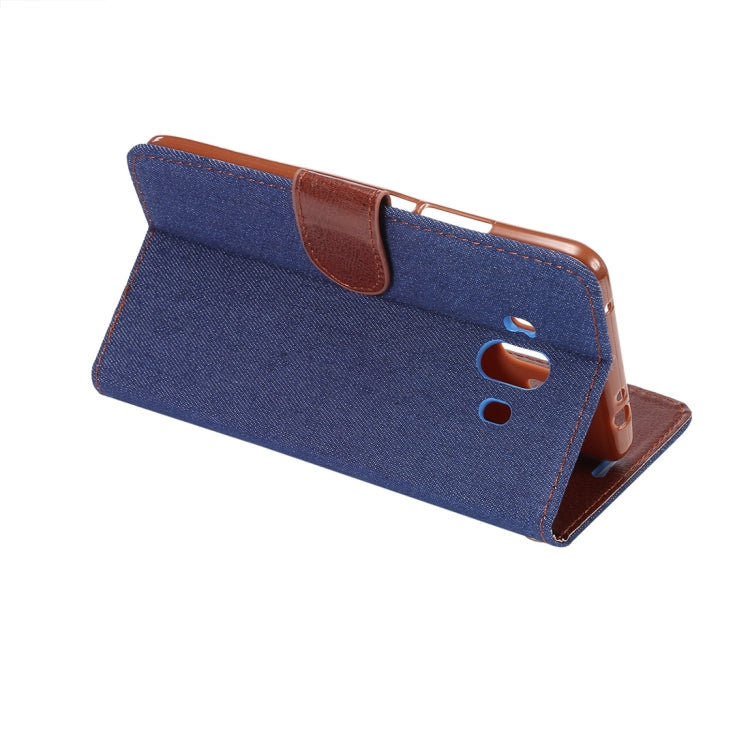 Dibase for  Huawei Mate 10 Denim Texture Horizontal Flip Leather Case with Holder & Card Slots