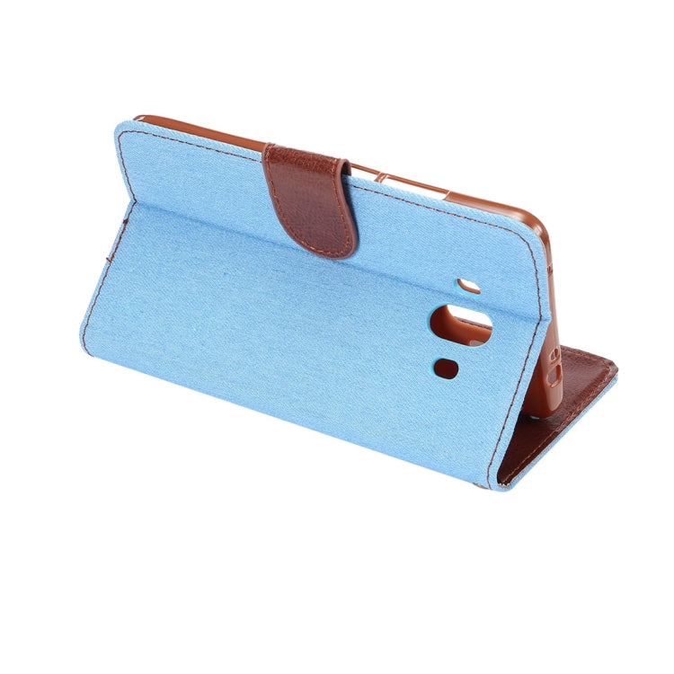 Dibase for  Huawei Mate 10 Denim Texture Horizontal Flip Leather Case with Holder & Card Slots