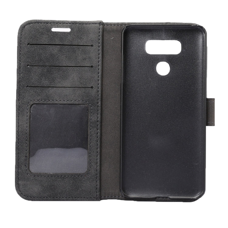 For LG G6 Sheep Bar Material Horizontal Flip Leather Case with Holder & Card Slots & Wallet & Photo Frame
