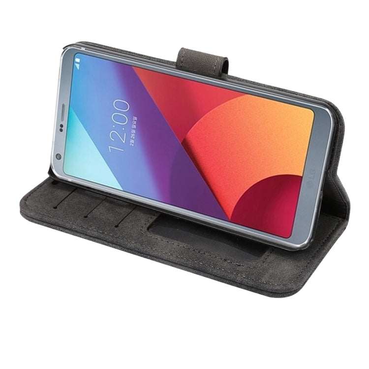 For LG G6 Sheep Bar Material Horizontal Flip Leather Case with Holder & Card Slots & Wallet & Photo Frame