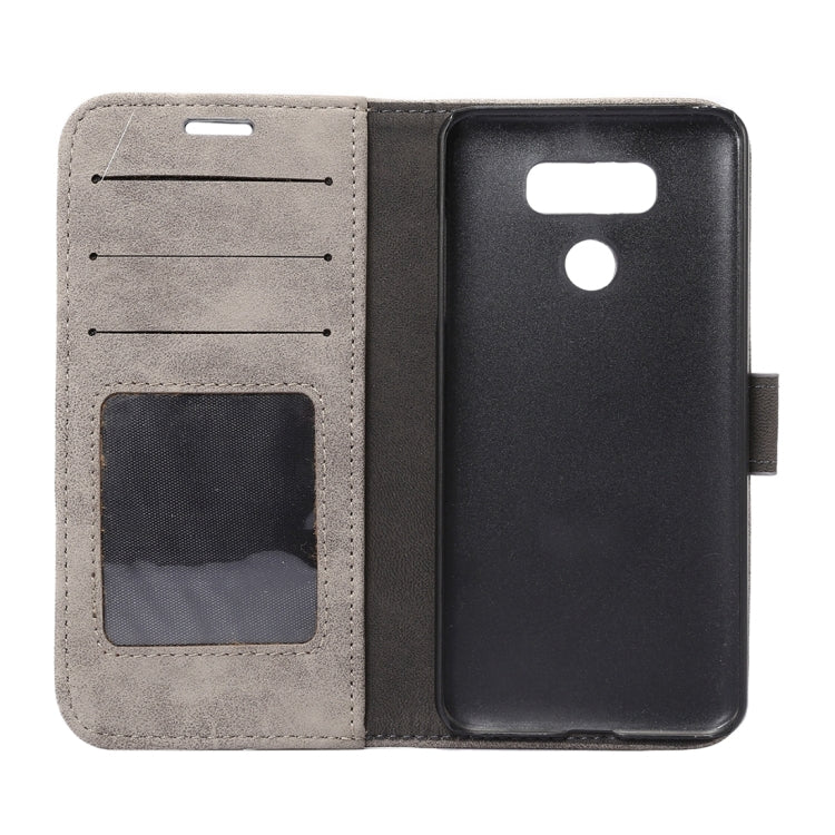 For LG G6 Sheep Bar Material Horizontal Flip Leather Case with Holder & Card Slots & Wallet & Photo Frame