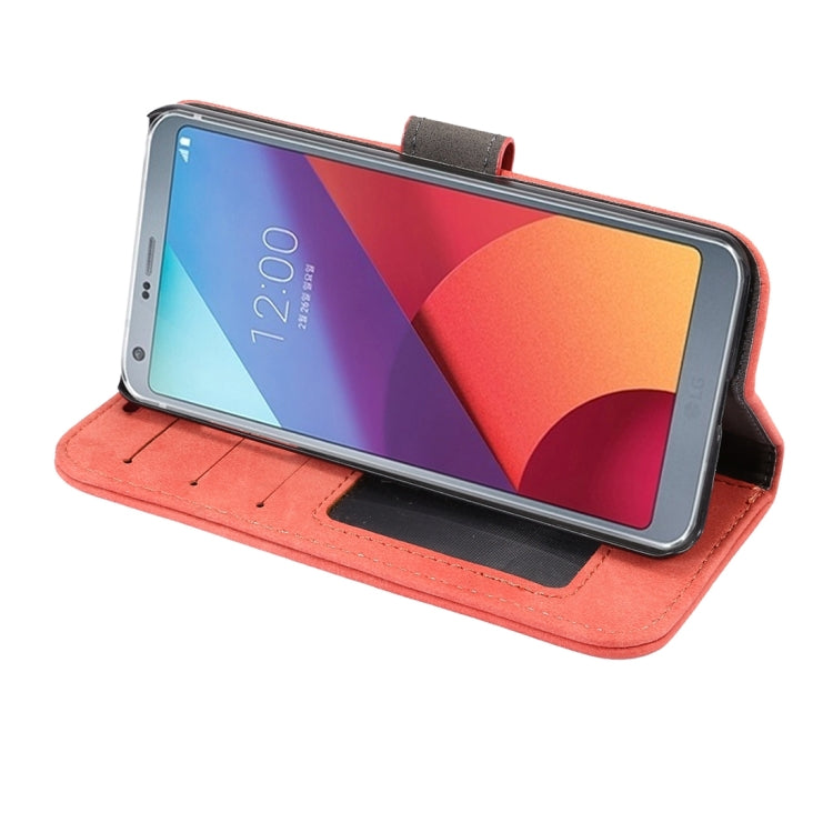 For LG G6 Sheep Bar Material Horizontal Flip Leather Case with Holder & Card Slots & Wallet & Photo Frame