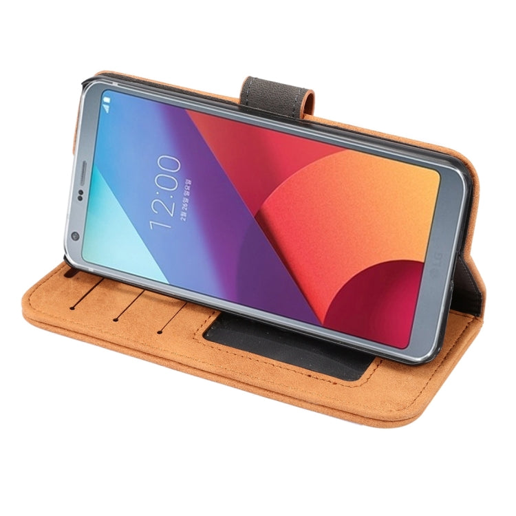 For LG G6 Sheep Bar Material Horizontal Flip Leather Case with Holder & Card Slots & Wallet & Photo Frame
