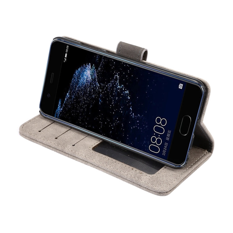 For Huawei  P10 Plus Sheep Bar Material Horizontal Flip Leather Case with Holder & Card Slots & Wallet & Photo Frame