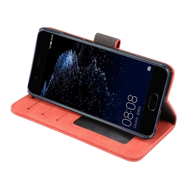 For Huawei  P10 Plus Sheep Bar Material Horizontal Flip Leather Case with Holder & Card Slots & Wallet & Photo Frame