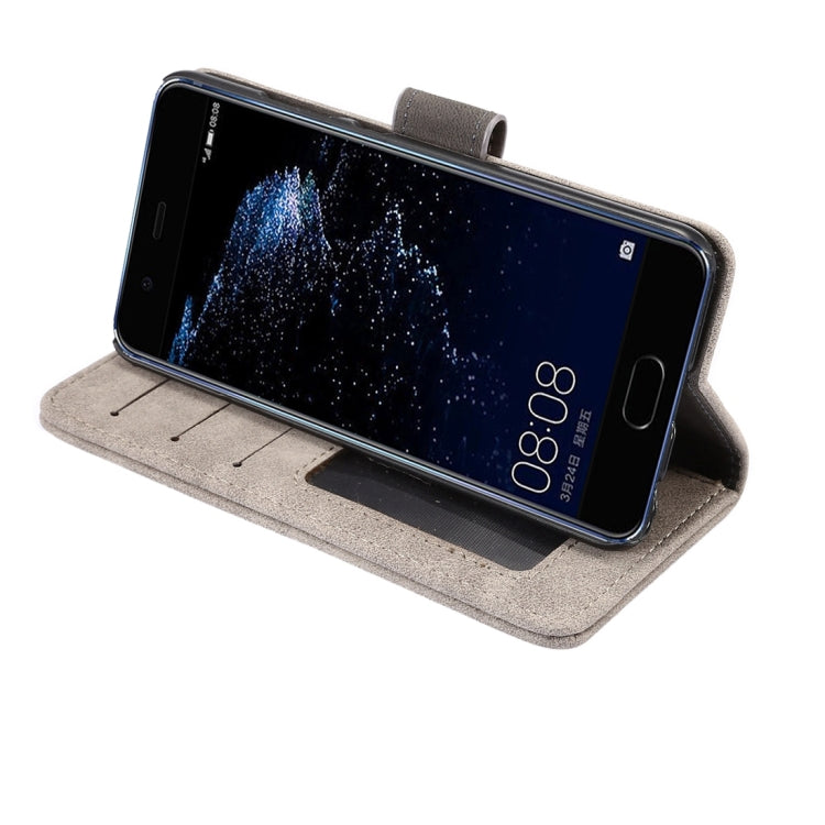 For Huawei  P10 Sheep Bar Material Horizontal Flip Leather Case with Holder & Card Slots & Wallet & Photo Frame