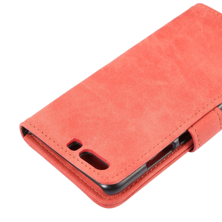 For Huawei  P10 Sheep Bar Material Horizontal Flip Leather Case with Holder & Card Slots & Wallet & Photo Frame