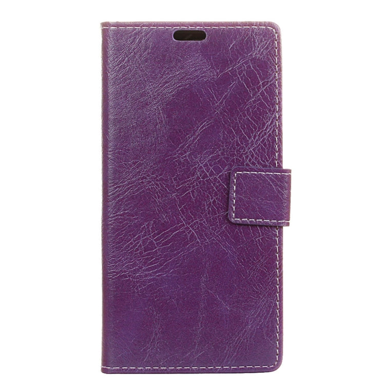 For Wiko Robby 2 Retro Crazy Horse Texture Horizontal Flip Leather Case with Holder & Card Slots & Wallet & Photo Frame