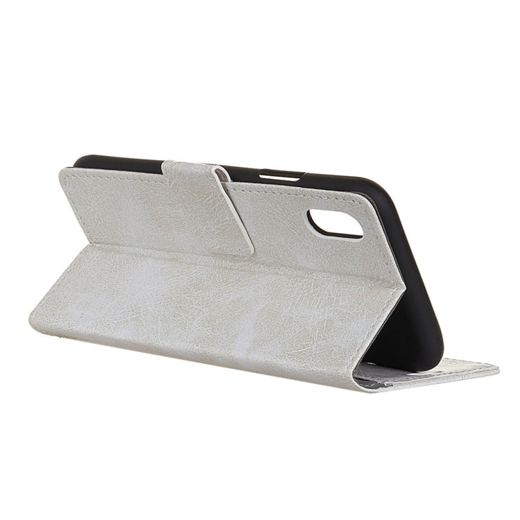 For Wiko Robby 2 Retro Crazy Horse Texture Horizontal Flip Leather Case with Holder & Card Slots & Wallet & Photo Frame