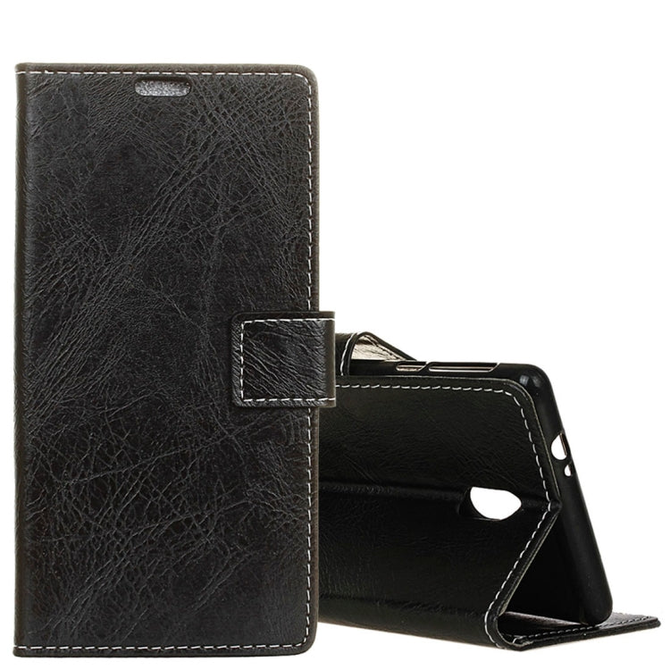 For Meizu  M6 Retro Crazy Horse Texture Horizontal Flip Leather Case with Holder & Card Slots & Wallet & Photo Frame