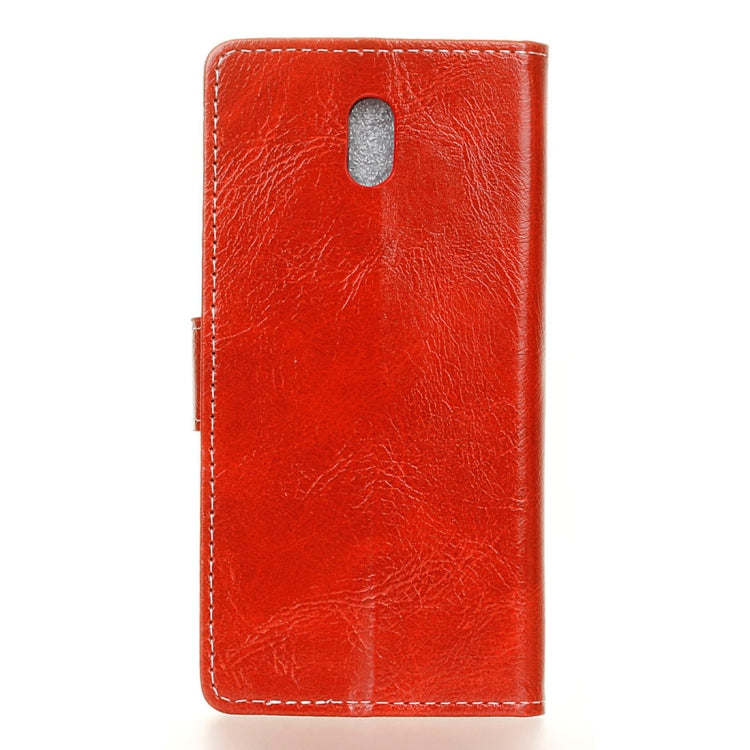 For Meizu  M6 Retro Crazy Horse Texture Horizontal Flip Leather Case with Holder & Card Slots & Wallet & Photo Frame